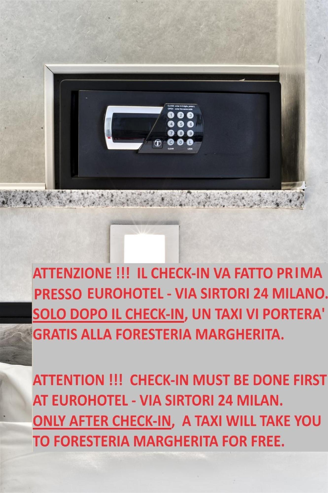 Guesthouse Foresteria Margherita Milano Exterior foto